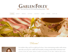 Tablet Screenshot of gaelenfoley.com